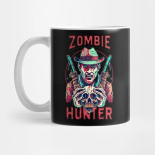 Zombie hunter halloween Mug